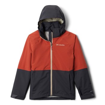 Columbia Evolution Valley, Chamarras Rojos Grises Oscuro Para Niño | 796145-FCJ